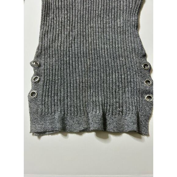 Yoki Gray Turtleneck Sweater Pullover Women L - Picture 5 of 13